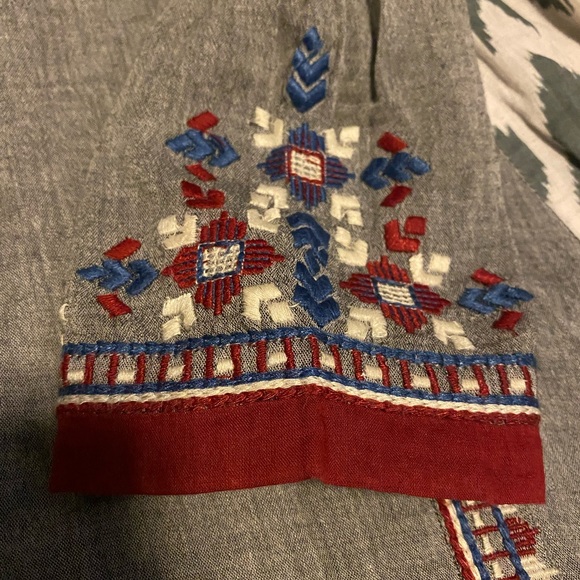 LABEL Ritu Kumar Embroidered Tunic Dress- size 36 - Picture 8 of 11